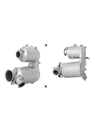 Catalyseur + Filtre à particules A3 LEON OCTAVIA GOLF VII 1.6 TD DPF (12-15) EURO 5