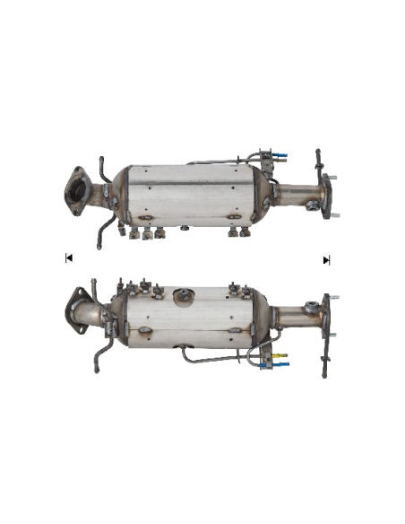 FAP - Catalyseur + Filtre à Particules Mazda 5 2.0 TD CD DPF (05-) EURO 4