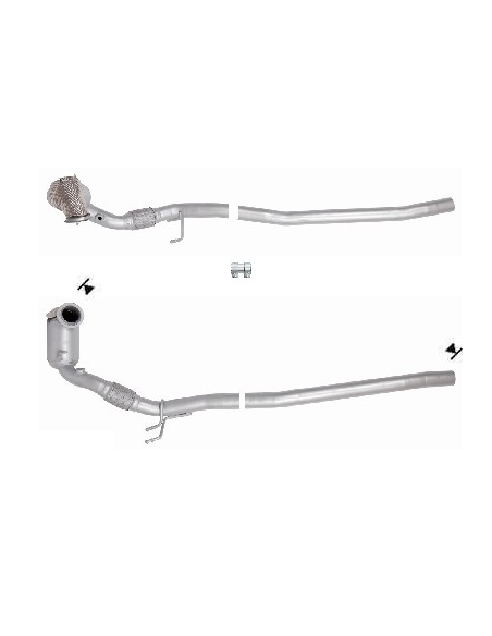 Catalyseur Audi A3 Seat LEON Skoda SUPERB Volkswagen ARTEON GOLF VII PASSAT VIII 2.0i TFSi (12-) EURO 6 Catalyseur Audi A3 Seat LEON Skoda SUPERB Volkswagen ARTEON GOLF VII PASSAT VIII 2.0i TFSi (12-) EURO 6