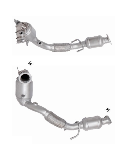 Catalyseur Audi A3 Seat LEON Skoda OCTAVIA Volkswagen GOLF VIII (18-) EURO 6