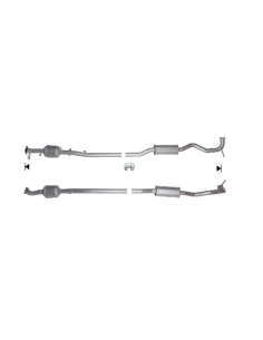 FAP - Filtre à Particules Citroen C4 AIRCROSS Peugeot 4008 1.8 TD HDI (04/12-10/12) EURO 5