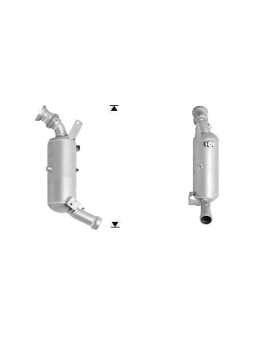 Catalyseur + FAP Mercedes C180 C200 E200 2.1 TD CDI (09-14) -CS- EURO 5
