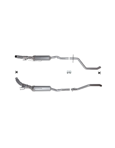 FAP - CATALYSEUR + FILTRE À PARTICULES CITROEN C5 PEUGEOT 508 2.0 HDI DPF (15-) -CS- EURO 6