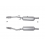 FAP - catalyseur + Filtre à Particules Opel CROSSLAND X 1.6 TD CDTi -CS- (17-) EURO 6
