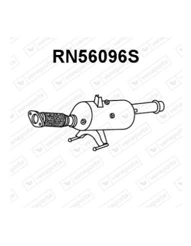 FAP - Catalyseur + Filtre à Particules Nissan NV400 Opel MOVANO B Renault MASTER III 2.3 Dci 16V (10-) -CS- EURO 6