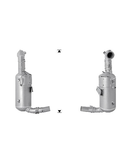 FAP - Catalyseur + Filtre à Particules Opel CORSA MERIVA 1.3 TD CTDi (10-) -CS- EURO 5 FAP - Catalyseur + Filtre à Particules Opel CORSA MERIVA 1.3 TD CTDi (10-) -CS- EURO 5