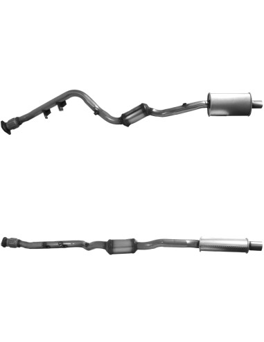 Catalyseur BMW 116i 118i 1.6i 2.0i E81 (07-11) EURO 5