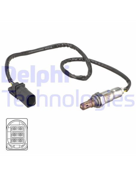 Sonde Lambda Alfa Romeo Chrysler Fiat Lancia 1.3D Multijet (06-)