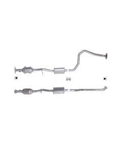 Catalyseur MAZDA 2, 1.5i 16V (14-) EURO 6