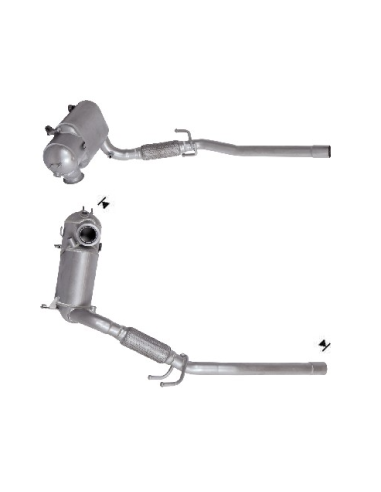 FAP - Catalyseur + Filtre à Particules Seat IBIZA Skoda FABIA ROOMSTER Volkswagen POLO 1.2 TDi DPF (09-15) EURO 5