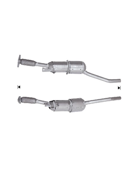 FAP - Catalyseur + Filtre à Particules Dacia DUSTER 4x4 1.5 DCi DPF (10-15) -CS- EURO 5