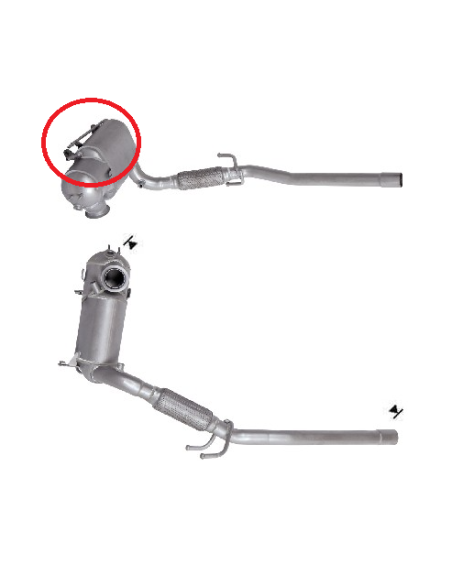 FAP - Catalyseur + Filtre à Particules A1 IBIZA FABIA RAPID ROOMSTER POLO 1.6 TDi (10-11) EURO 5 FAP - Catalyseur + Filtre à Particules A1 IBIZA FABIA RAPID ROOMSTER POLO 1.6 TDi (10-11) EURO 5