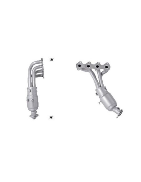 Pré-catalyseur Mercedes C180 C200 C230 CLC180 CLC200 E200 SLK200 1.6i 1.8i Kompressor (02-) Pré-catalyseur Mercedes C180 C200 C230 CLC180 CLC200 E200 SLK200 1.6i 1.8i Kompressor (02-)