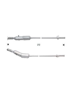 FAP - Catalyseur + Filtre à Particules Renault KANGOO Dacia DUSTER 1.5 DCi (10-) EURO 5