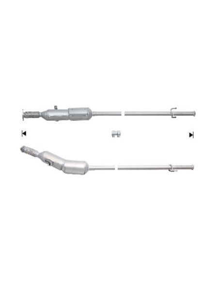FAP - Catalyseur + Filtre à Particules Renault KANGOO Dacia DUSTER 1.5 DCi (10-) EURO 5
