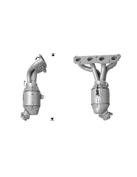 Pré-Catalyseur Nissan QASHQAI X-TRAIL 2.0i 16V (07-10)
