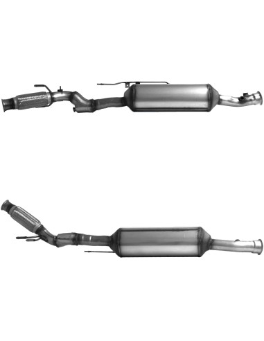 FAP - Catalyseur + Filtre à particules Citroën C4 DS4 DS5 Peugeot 3008 5008 2.0 HDI DPF (14-) -CS- EURO 6