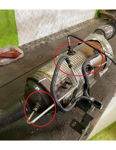 CATALYSEUR + FAP NISSAN NV400 OPEL MOVANO RENAULT MASTER 2.3 CDTI (13-) EURO 5 reconditionné