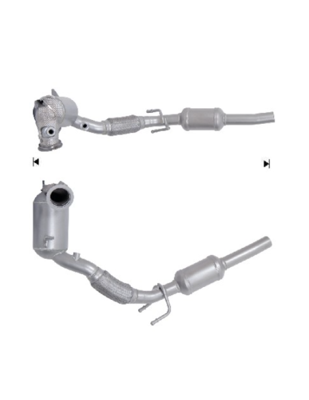 GPF - Filtre à particules essence Q2 ATECA KAROQ T-ROC 1.0i Tsi (16-) EURO 6 GPF - Filtre à particules essence Q2 ATECA KAROQ T-ROC 1.0i Tsi (16-) EURO 6