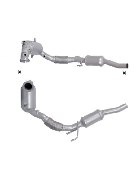 GPF - Filtre à particules essence A3 LEON OCTAVIA GOLF VII 1.0i (15-20) EURO 6