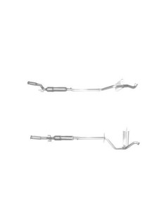 Catalyseur Peugeot 407 2.2 (04-06)