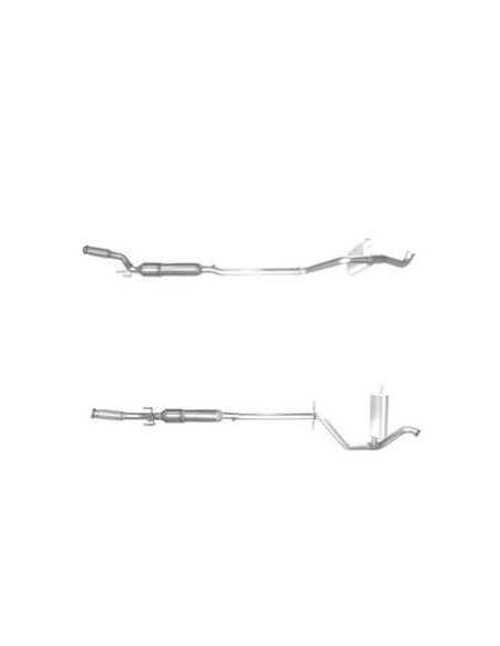 Catalyseur Peugeot 407 2.2 (04-06)
