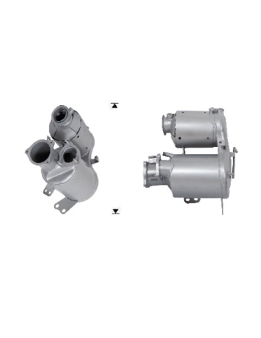 FAP - Catalyseur + Filtre à Particules AUDI A4 A5 A6 Q5 2.0 TDi (13-) EURO 6