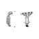 Catalyseur Suzuki SPLASH SWIFT Opel AGILA 1.2i (09-)