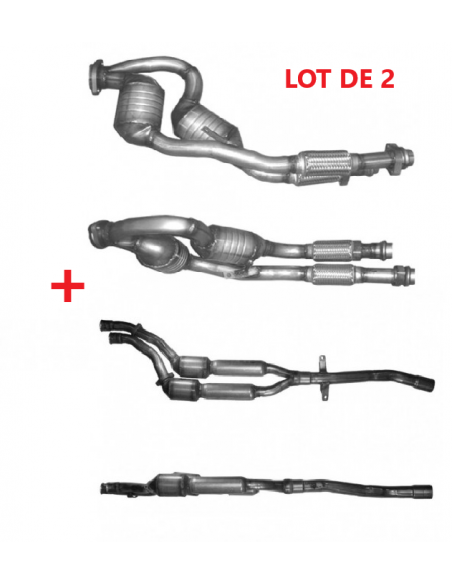 Pre-Catalyseur + Catalyseur BMW 525D 530D E39 (98-03)