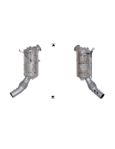FAP - Catalyseur + Filtre à Particules BMW 518 520 620 X5 2.0 TD (18-) EURO 6