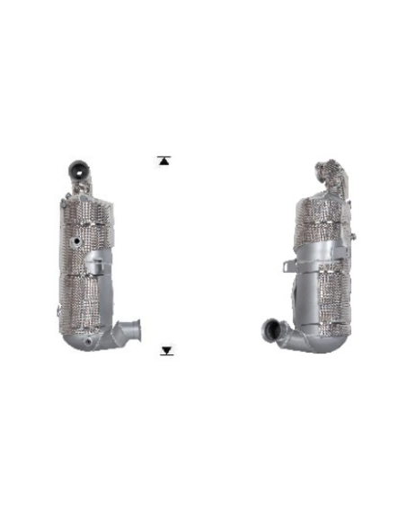 FAP - Catalyseur + Filtre à Particules DISPATCH JUMPY SPACETOURER VIVARO ZAFIRA EXPERT TRAVELLER PROACE 1.5 TD (18-)