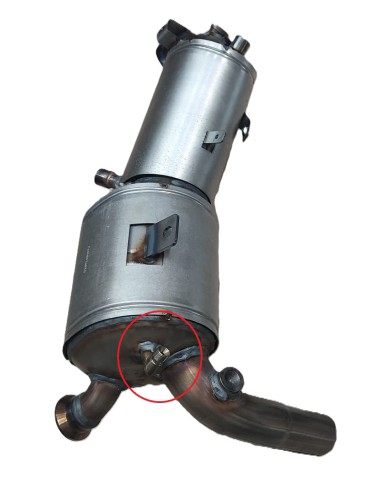 Catalyseur + FAP NEMO MITO 500 DOBLO FIORINO PANDA PUNTO QUBO TIPO CORSA COMBO BIPPER YPSILON 1.6 D (14-) EURO 6