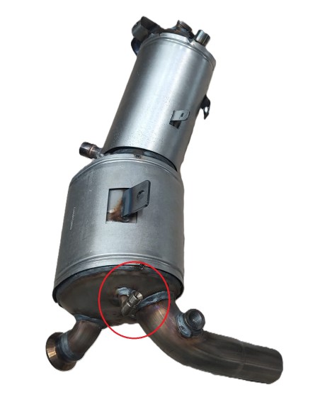 Catalyseur + FAP NEMO MITO 500 DOBLO FIORINO PANDA PUNTO QUBO TIPO CORSA COMBO BIPPER YPSILON 1.6 D (14-) EURO 6