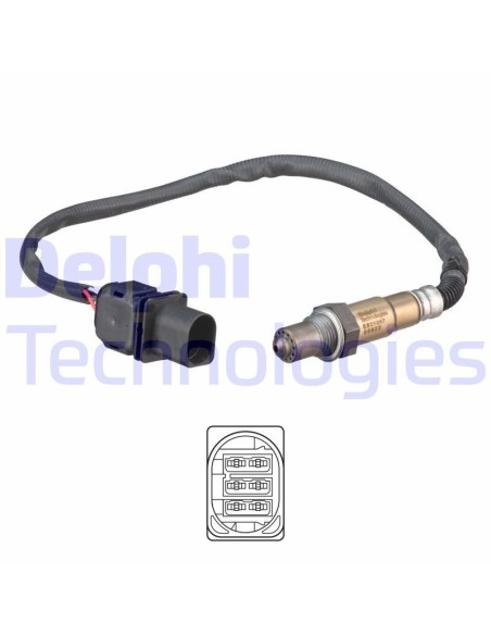 1 Sonde Lambda pour BMW 1, 2, 3, 4, 5, 7, X3, X5, X6 (04-)