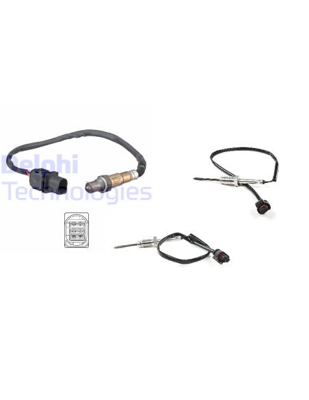 LOT 1 sonde lambda + 2 sondes temperature des gaz BMW