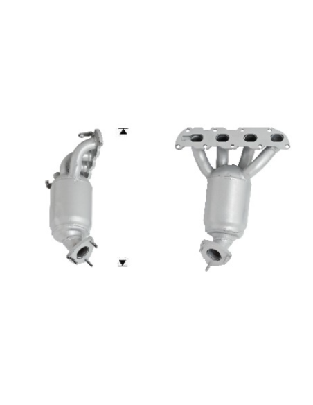 Catalyseur Opel AGILA CORSA C ZAFIRA ASTRA TIGRA 1.2i 1.4i (00-08) EURO 4