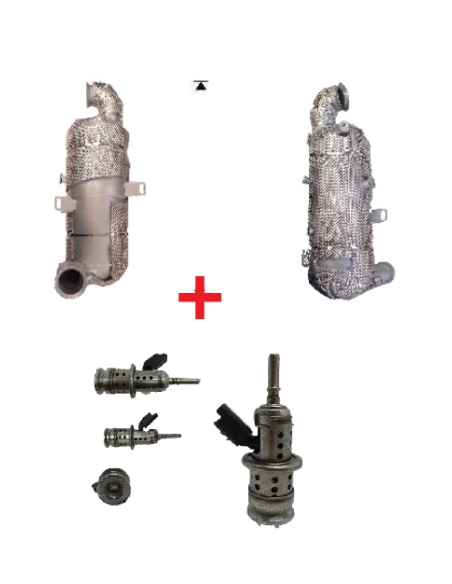 Lot FAP + injecteur ADBLUE 2008 208 3008 301 308 5008 508 PARTNER RIFTER PROACE 1.5 TD BlueHDI (17-) EURO 6