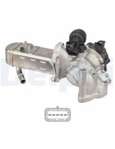 Vanne EGR C4 C5 C8 JUMPY DS4 DS5 807 EXPERT 308 3008 5008 RCZ 508 2.0 HDI (06-)