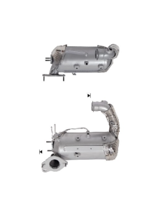 FAP - Catalyseur + Filtre à Particules CAPTUR CLIO FLUENCE KADJAR KANGOO MEGANE SCENIC TALISMAN 1.5 DCi (12-) EURO 6