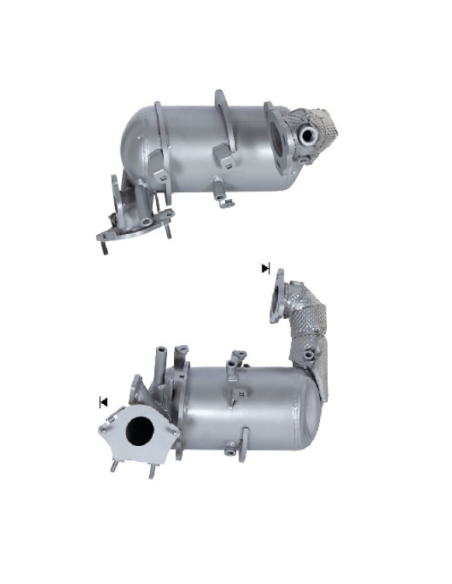 FAP - Catalyseur + Filtre à particules QASHQAI X-TRAIL KADJAR KOLEOS MEGANE SCENIC TALISMAN 1.6 Dci (11-) -CS- EURO 6