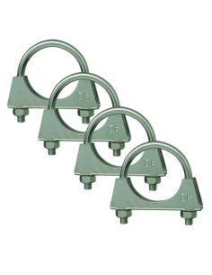 Lot x10 Colliers Echappement en U Diametre 58mm