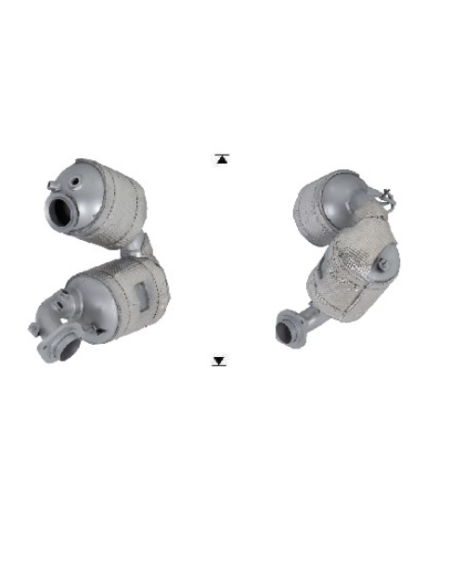 FAP - Catalyseur + Filtre à Particules Toyota AURIS AVENSIS RAV4 VERSO 1.6 2.0 (14-18) EURO 6