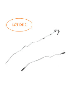 Lot de 2 Tuyaux de pression FAP Volkswagen TRANSPORTER 2.0 Tdi (09-15) EURO 5