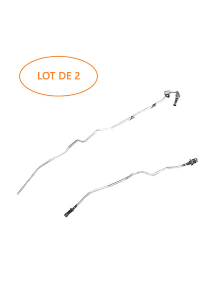 Lot de 2 Tuyaux de pression FAP Volkswagen TRANSPORTER 2.0 Tdi (09-15) EURO 5