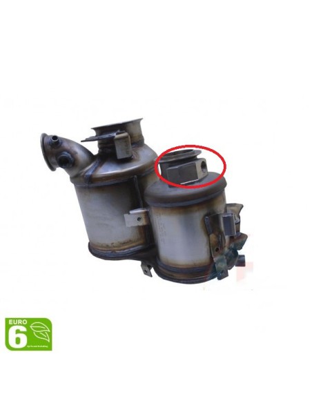Filtre à Particules A3 ATECA LEON OCTAVIA GOLF 1.6 TDI (12-) EURO 6 Filtre à Particules A3 ATECA LEON OCTAVIA GOLF 1.6 TDI (12-) EURO 6