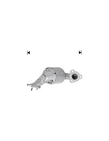 Catalyseur dokker logan sandero lodgy juke qashqai pulsar captur clio scenic megane 0.9i 1.2i (12-) DESTOCKAGE