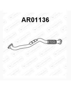 Tuyau d'échappement avant Alfa Romeo GT 156 147 1.9 JTD (01-10) DESTOCKAGE