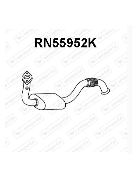 Catalyseur Renault Kangoo 1.6i (08-) EURO 4