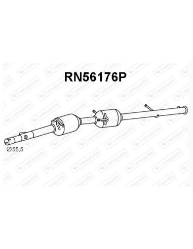 FAP - Filtre à particules TALENTO NV300 VIVARO B TRAFIC III 1.6 Dci (15-) EURO 6