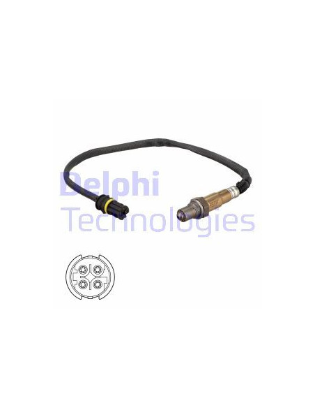 Lot 4 Sondes lambda BMW 1 3 5 6 7 Z4 X1 X3 (04-13)